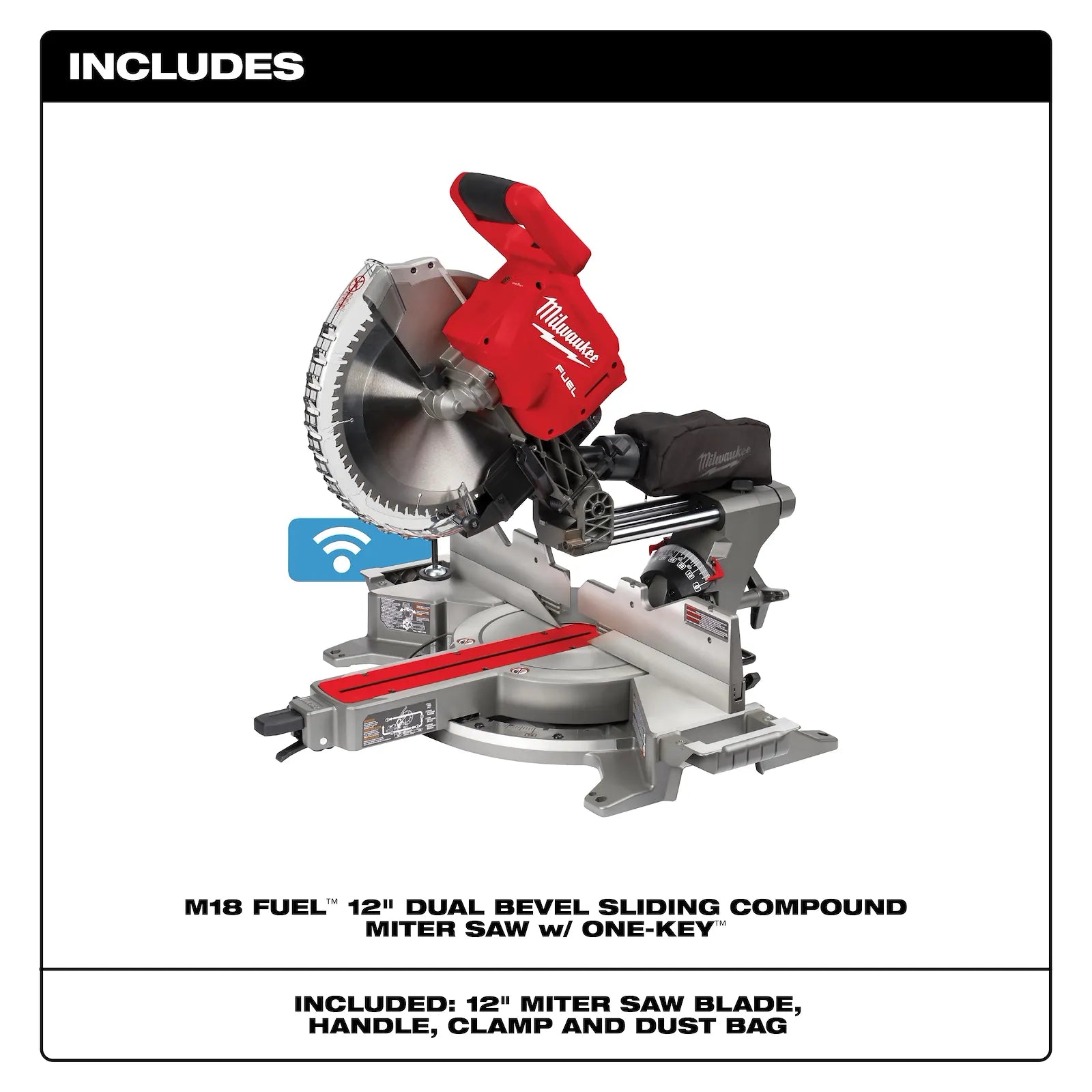 M18 FUEL™ 12” Dual Bevel Sliding Compound Miter Saw