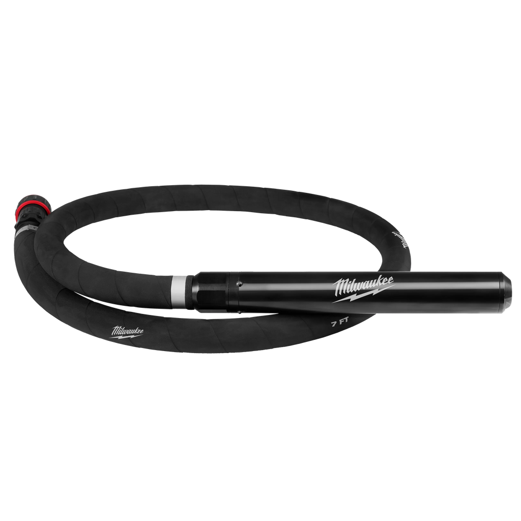 MX FUEL™ High Cycle Concrete Vibrator 7' Whip w/ 1.75" Head