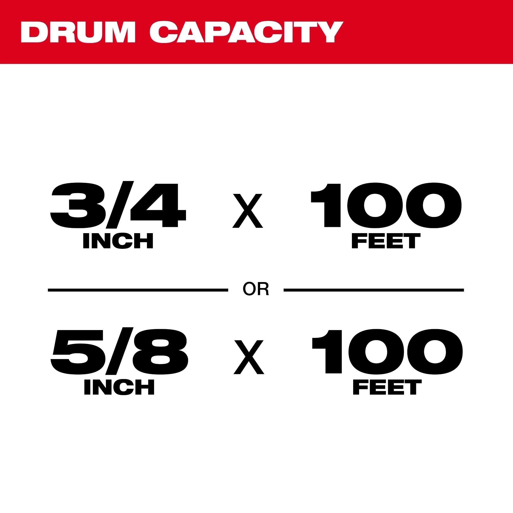 MX FUEL™ Sewer Drum Machine w/ POWERTREDZ™ for 5/8“ - ¾“ Cable Kit