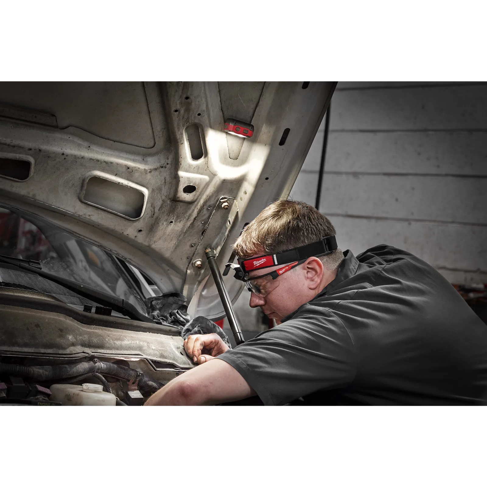 Milwaukee® Rechargeable Magnetic Headlamp And Task Light