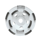 Bosch DCDR0402 4 In. Double Row Hubbed Diamond Cup Wheel