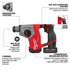 M12 FUEL™ 5/8” SDS Plus Rotary Hammer