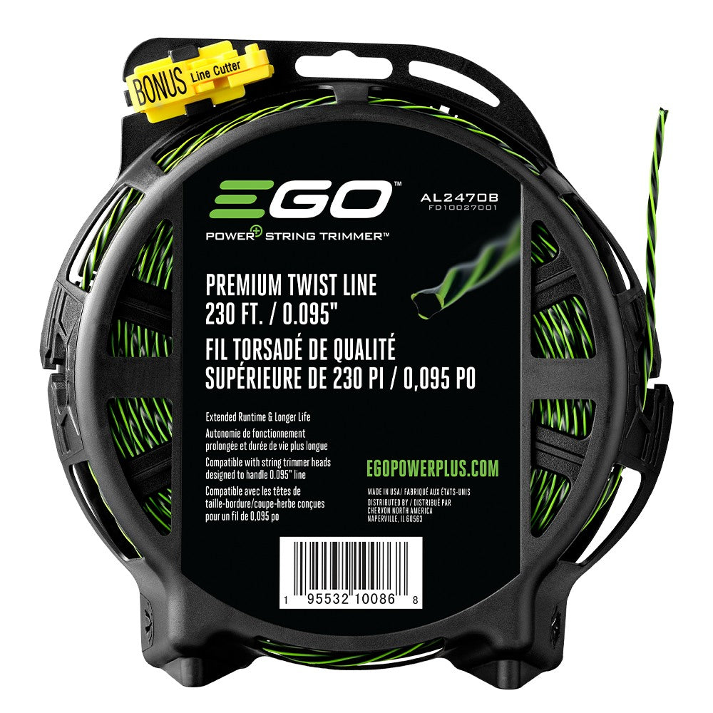 EGO AL2470B bi-component trimmer line (bulk package)