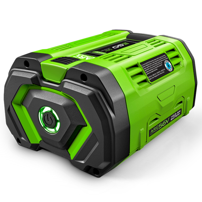 EGO BA5600T 10.0 Ah battery left view