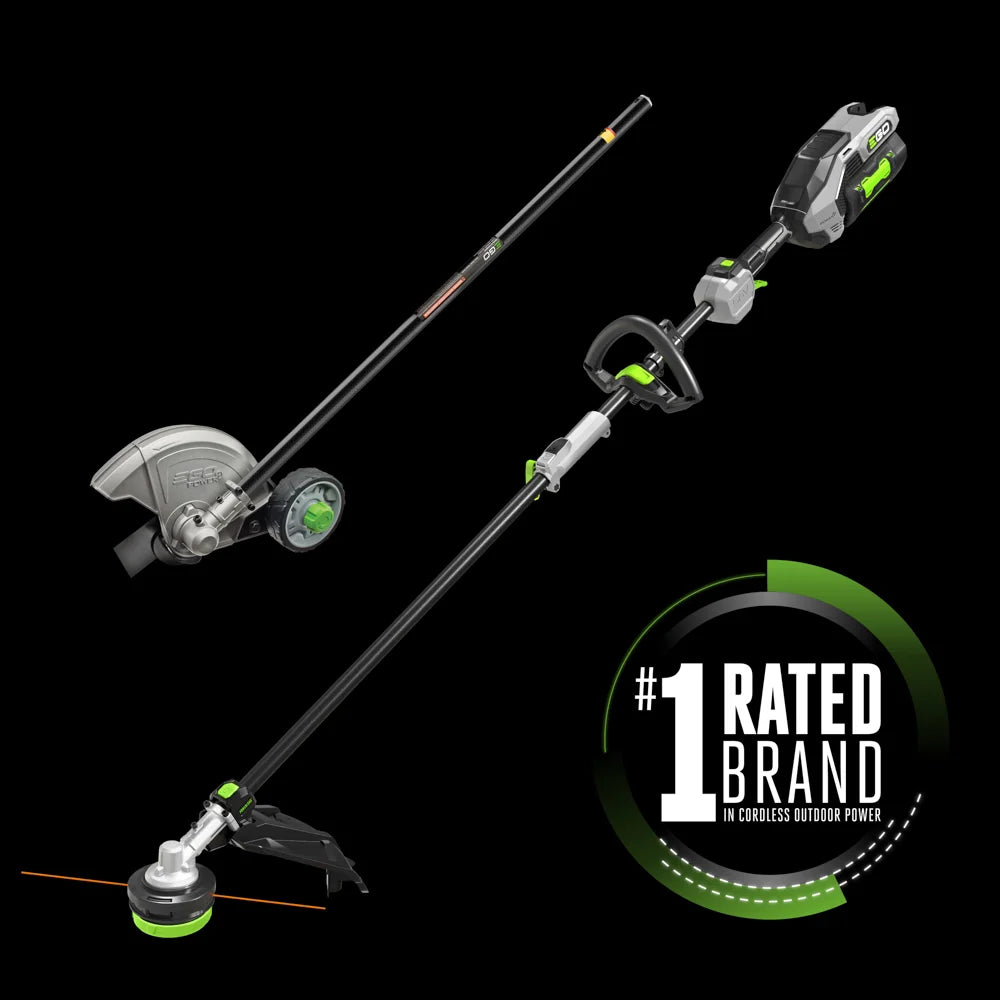 Multi-Head Combo Kit; 16” Carbon Fiber String Trimmer with POWERLOAD™, Carbon Fiber Edger, and 56V Power Head with 4.0Ah Battery and 320W Charger