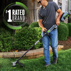 POWER+ 16” POWERLOAD™ String Trimmer with Telescopic Carbon Fiber Shaft