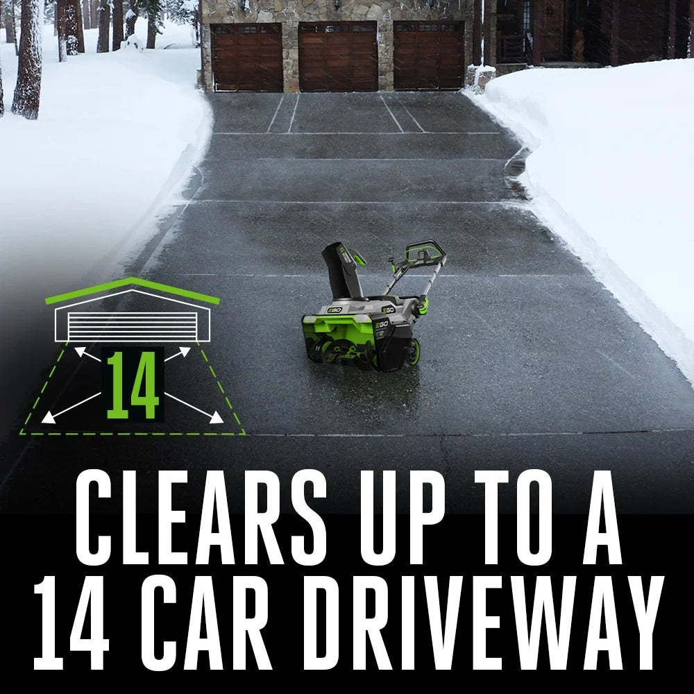 21" Single-Stage Snow Blower with Peak Power™ and Heated Handle Grips