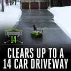 21" Single-Stage Snow Blower with Peak Power™ and Heated Handle Grips