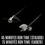 Multi-Head Combo Kit; 16” Carbon Fiber String Trimmer with POWERLOAD™, Carbon Fiber Edger, and 56V Power Head with 4.0Ah Battery and 320W Charger