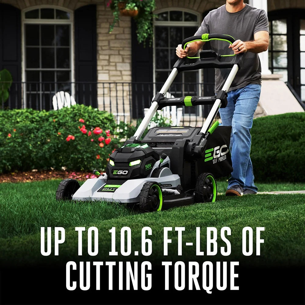 POWER+ 1000 Series Mower 22" Super Composite Deck with Select Cut™ and Touch Drive™ Self-Propelled, 10.0Ah Battery and 700W Turbo Charger