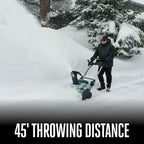 21" Single-Stage Snow Blower with Peak Power™ and Heated Handle Grips