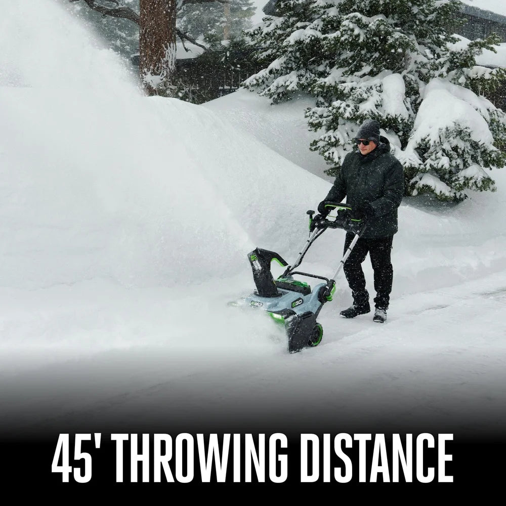 21" Single-Stage Snow Blower with Peak Power™ and Heated Handle Grips
