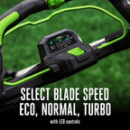 POWER+ 1000 Series Mower 22" Super Composite Deck with Select Cut™ and Touch Drive™ Self-Propelled, 10.0Ah Battery and 700W Turbo Charger