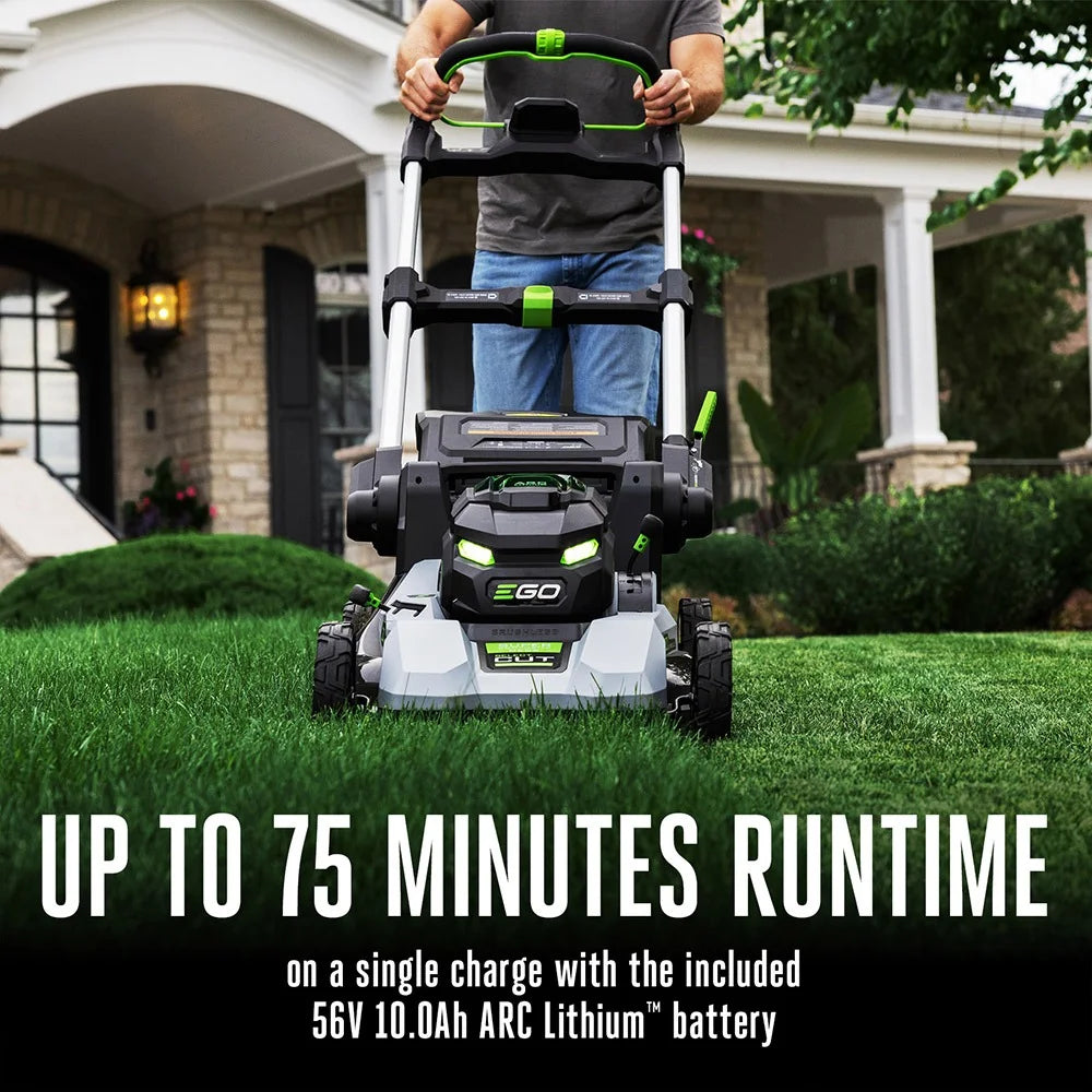 POWER+ 1000 Series Mower 22" Super Composite Deck with Select Cut™ and Touch Drive™ Self-Propelled, 10.0Ah Battery and 700W Turbo Charger
