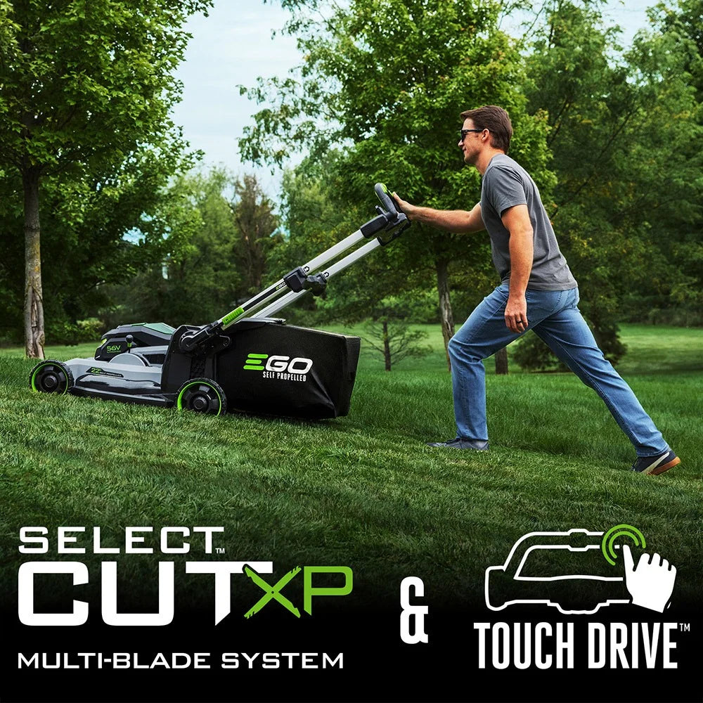 POWER+ 1000 Series Mower 22" Super Composite Deck Select Cut™ System with Peak Power and Touch Drive™ Self-Propelled