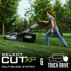 POWER+ 1000 Series Mower 22" Super Composite Deck Select Cut™ System with Peak Power and Touch Drive™ Self-Propelled