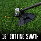 POWER+ 16” POWERLOAD™ String Trimmer with Telescopic Carbon Fiber Shaft