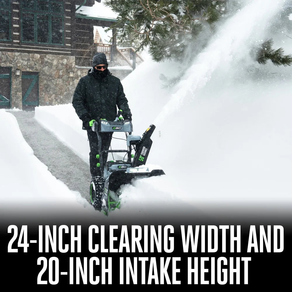 EGO SNT2410 24 in. Self-Propelled 2-Stage XP Snow Blower with Peak Power