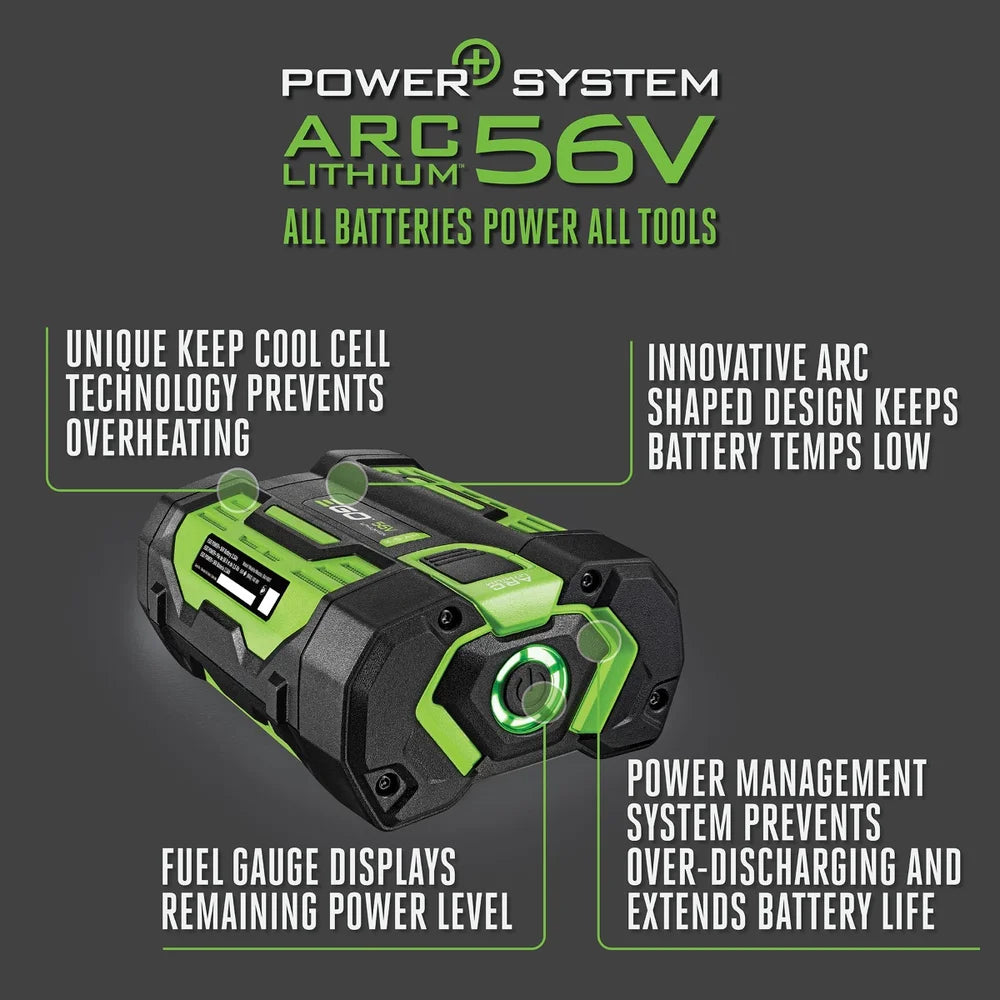 EGO Power+ BA1400T 2.5 AH Battery with Integrated Fuel Gauge