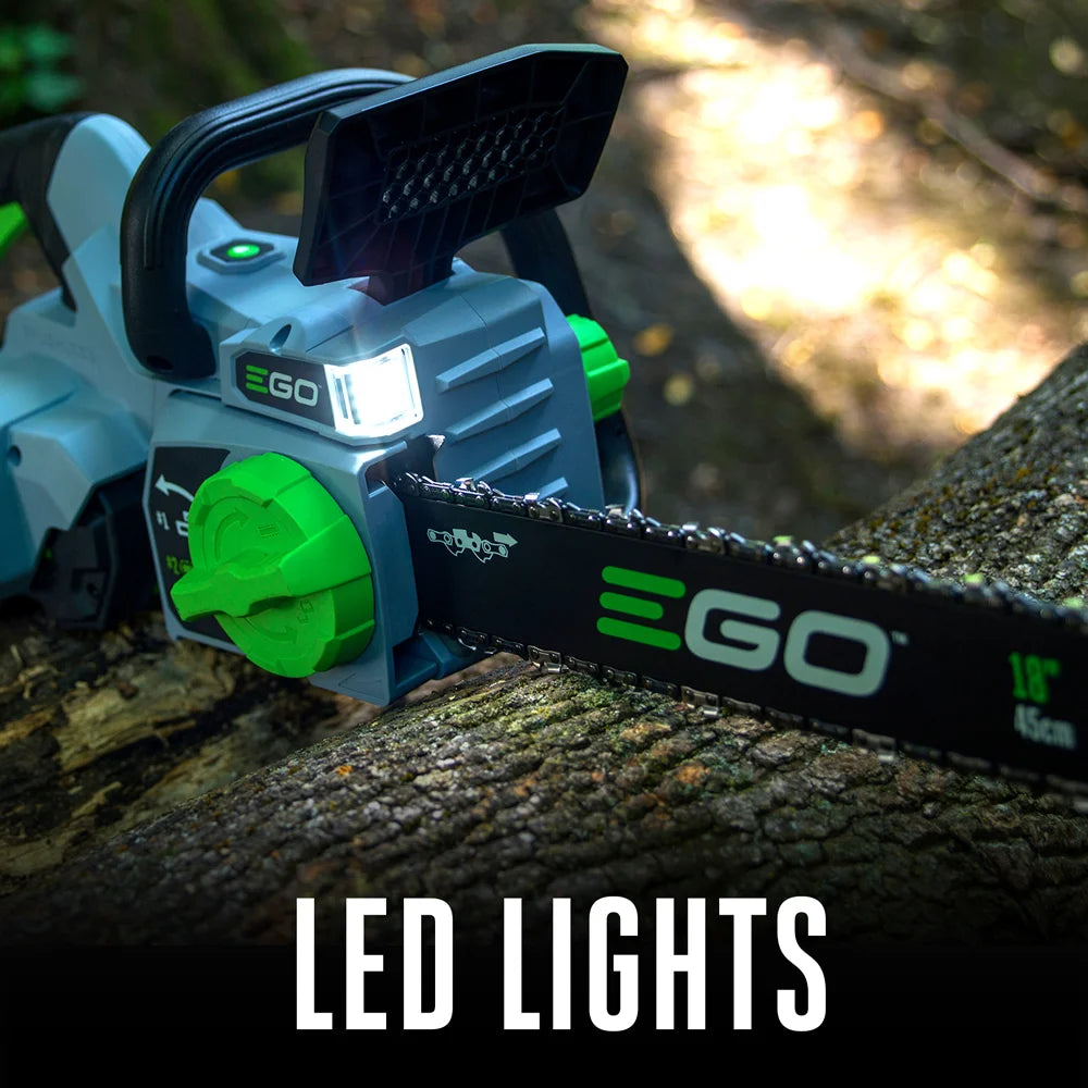 18" 56-Volt Cordless Chainsaw