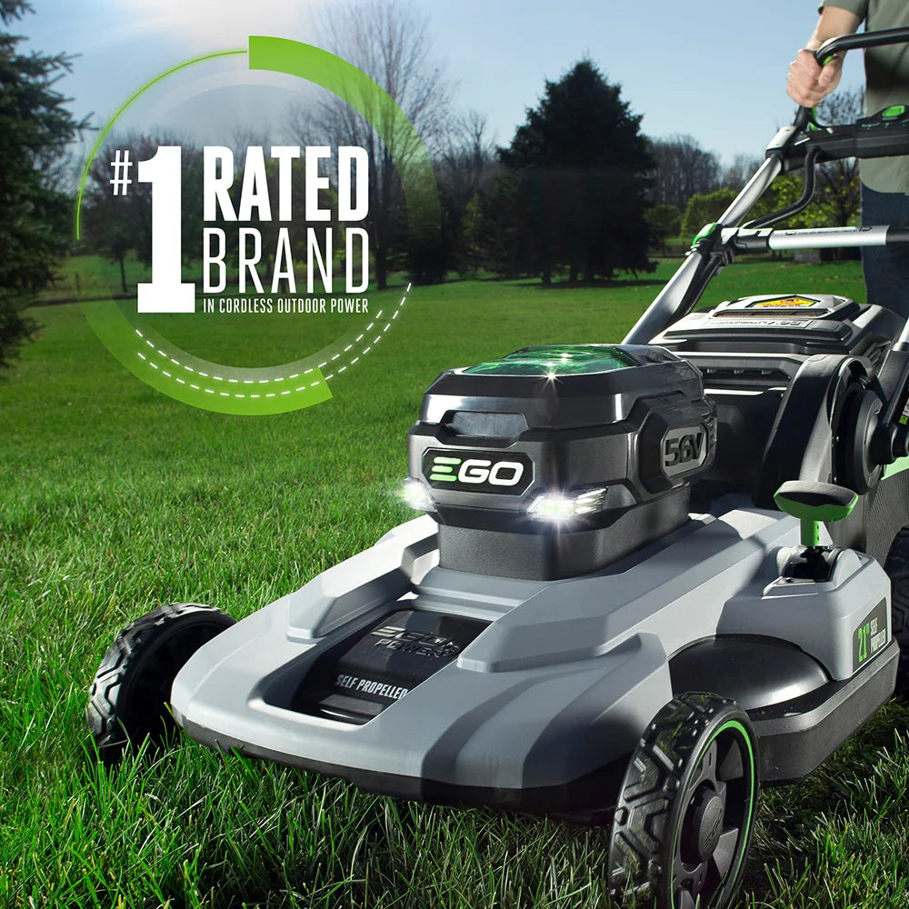 POWER+ 600 SERIES 21" Self-Propelled Lawn Mower with Mower Cover
