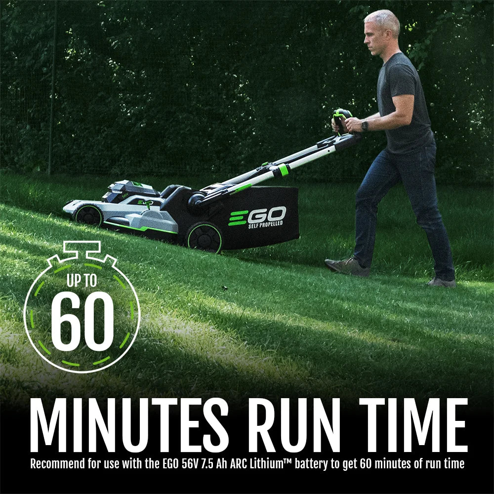 EGO Power+ LM2125SP 21" Self-Propelled Mower with Touch Drive™ with 7.5Ah Battery and Charger