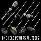 Multi-Head Combo Kit; 16” Carbon Fiber String Trimmer with POWERLOAD™, Carbon Fiber Edger, and 56V Power Head with 4.0Ah Battery and 320W Charger