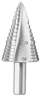 Bosch SDC4 1/4 In. to 7/8 In. High-Speed Steel Turbo Step Drill Bit