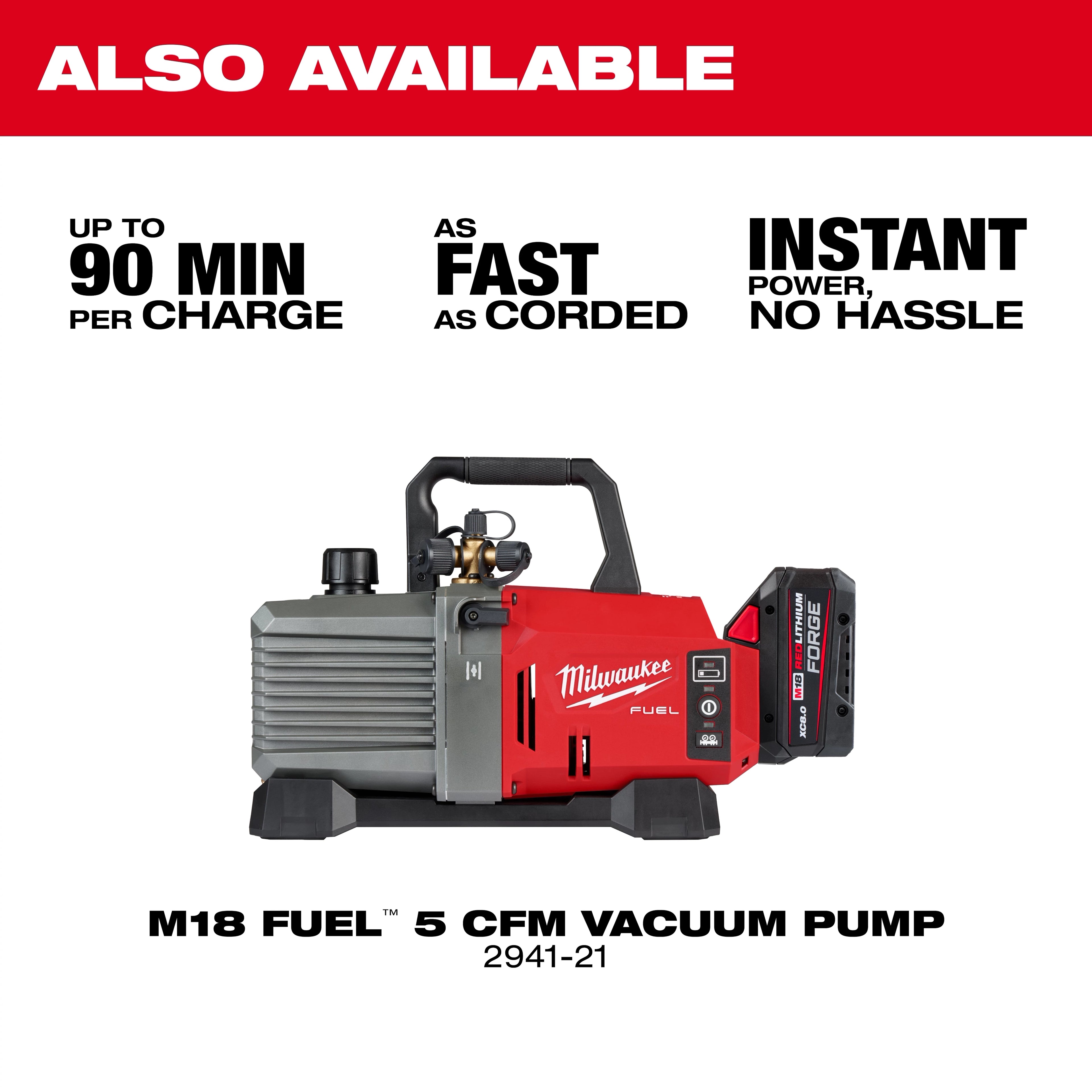 M18™ Brushless Refrigerant Recovery Machine