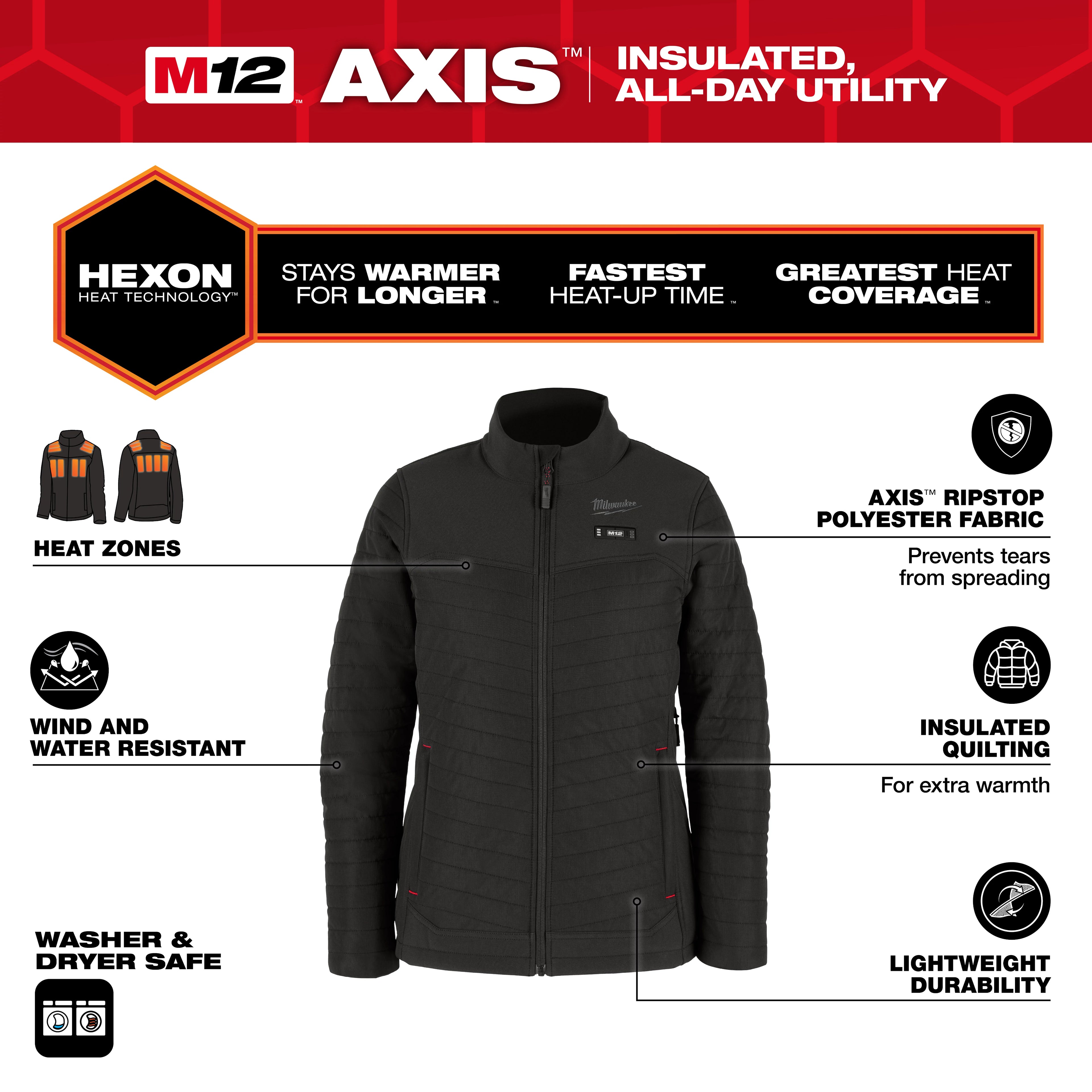 M12™ Women's Heated AXIS™ Jacket