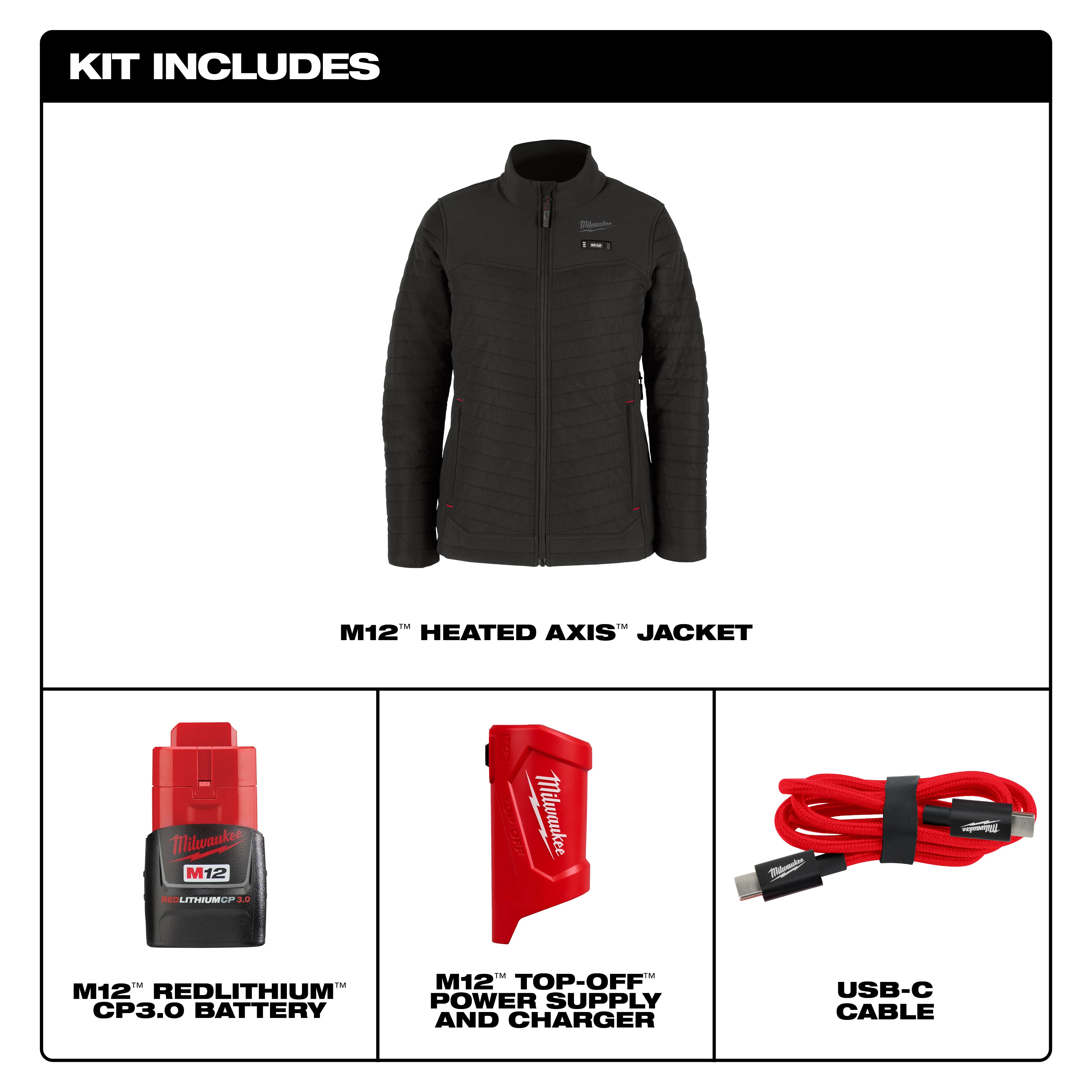 M12™ Women's Heated AXIS™ Jacket