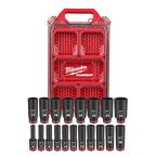 19PC SHOCKWAVE™ Impact Duty Socket 3/8” Drive MM Set with PACKOUT™