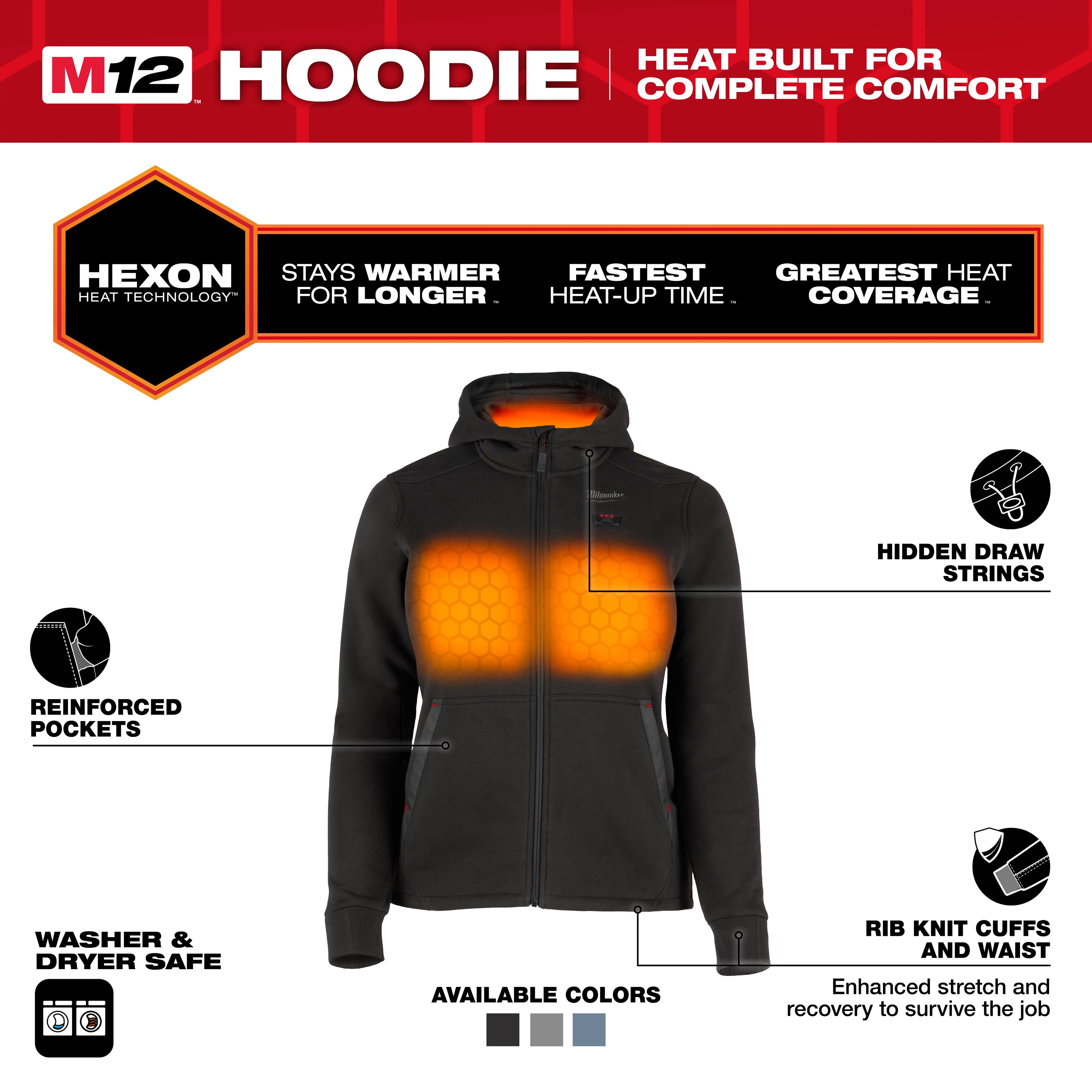 M12™ Women's Heated Hoodie