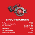 M18 FUEL™ 7-1/4” Circular Saw