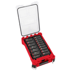 SHOCKWAVE Impact Duty™ Socket 1/2” Dr 16PC MM PACKOUT Set
