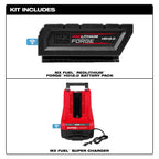 MX FUEL™ Lithium-Ion High Demand (HD) 12.0 Ah REDLITHIUM FORGE Battery with Super Charger