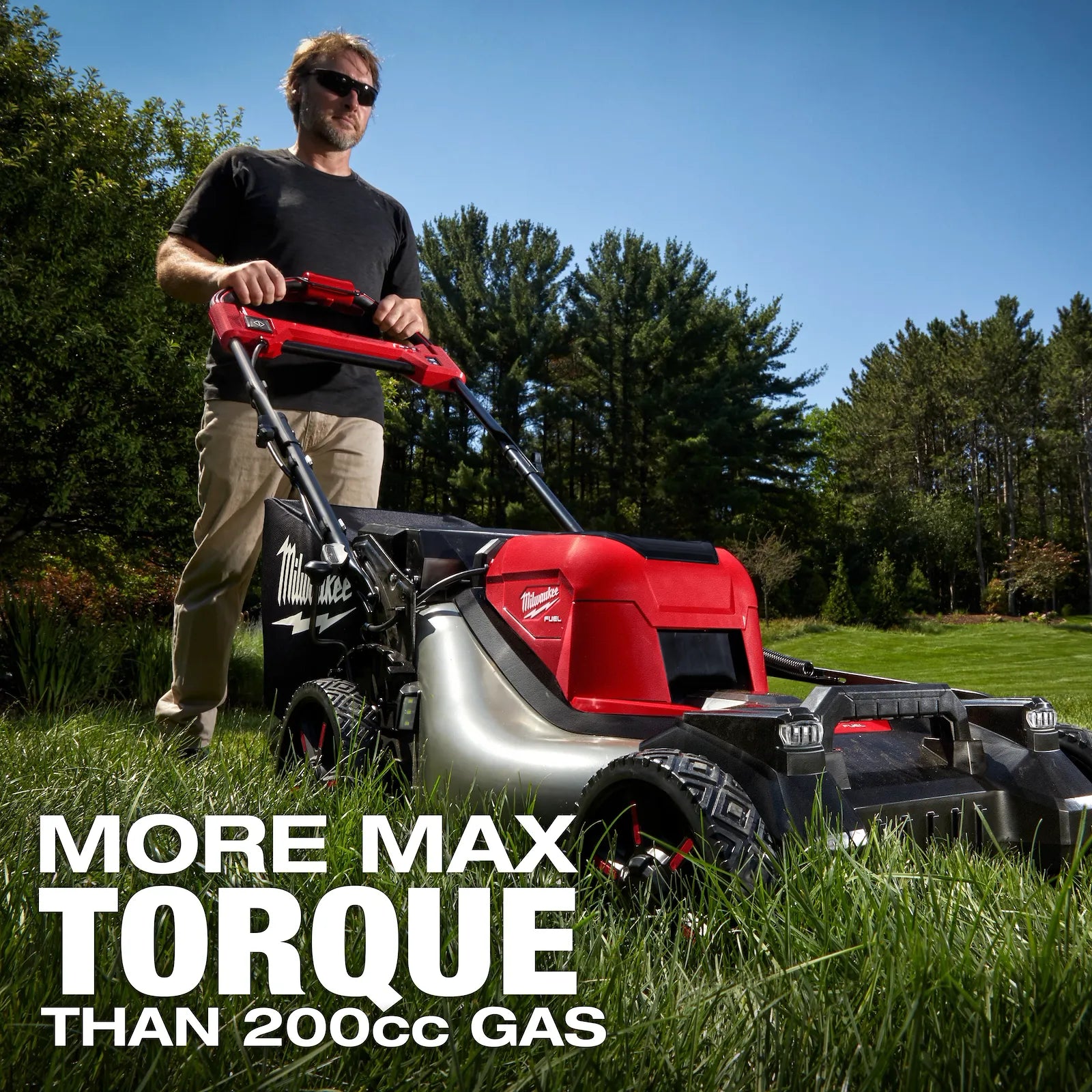 M18 FUEL™ 21" Self-Propelled Dual Battery Mower