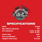 M18 FUEL™ 6-1/2” Circular Saw