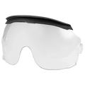 Milwaukee 10pk Gasketed Clear Eye Visor Replacement Lenses (Milwaukee BOLT Safety Helmet & BOLT Hard Hat Mount) | 48-73-1454