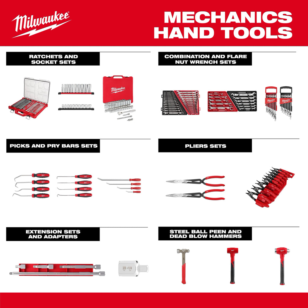 64pc. Hand Tool Set with PACKOUT™ 4 Drawer Tool Box