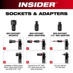 M12 FUEL™ INSIDER™ Extended Reach Box Ratchet