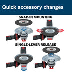 Bosch FBX560 25 pc. 5 In. 60 Grit X-LOCK Medium Grit Abrasive Fiber Discs