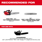 14" .325" LOW PROFILE™ Pitch, .043" Gauge Saw Chain (3 PK) - 49-16-2819 - image 3