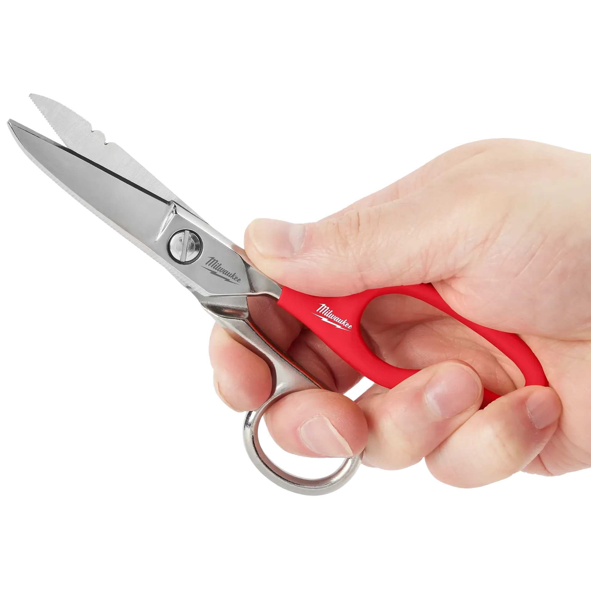Electrician Scissors with Extended Handle
