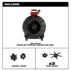 325’ Stiff Modular Pipeline Inspection Reel