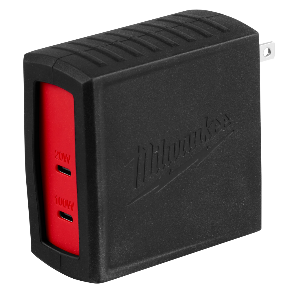 120W USB-C 2-Port Wall Adapter