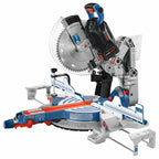 Bosch GCM18V-12GDCN14 PROFACTOR 18V 12 In. Dual-Bevel Glide Miter Saw Kit with (1) CORE18V 8 Ah High Power Battery
