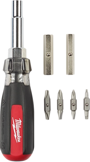 Milwaukee 13in1 Cushion-Grip Screwdriver with ECX | 48-22-2880