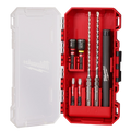 Milwaukee 7-Piece SDS Plus M/2 2-Cutter Concrete Screw Install Kit | 48-20-7497