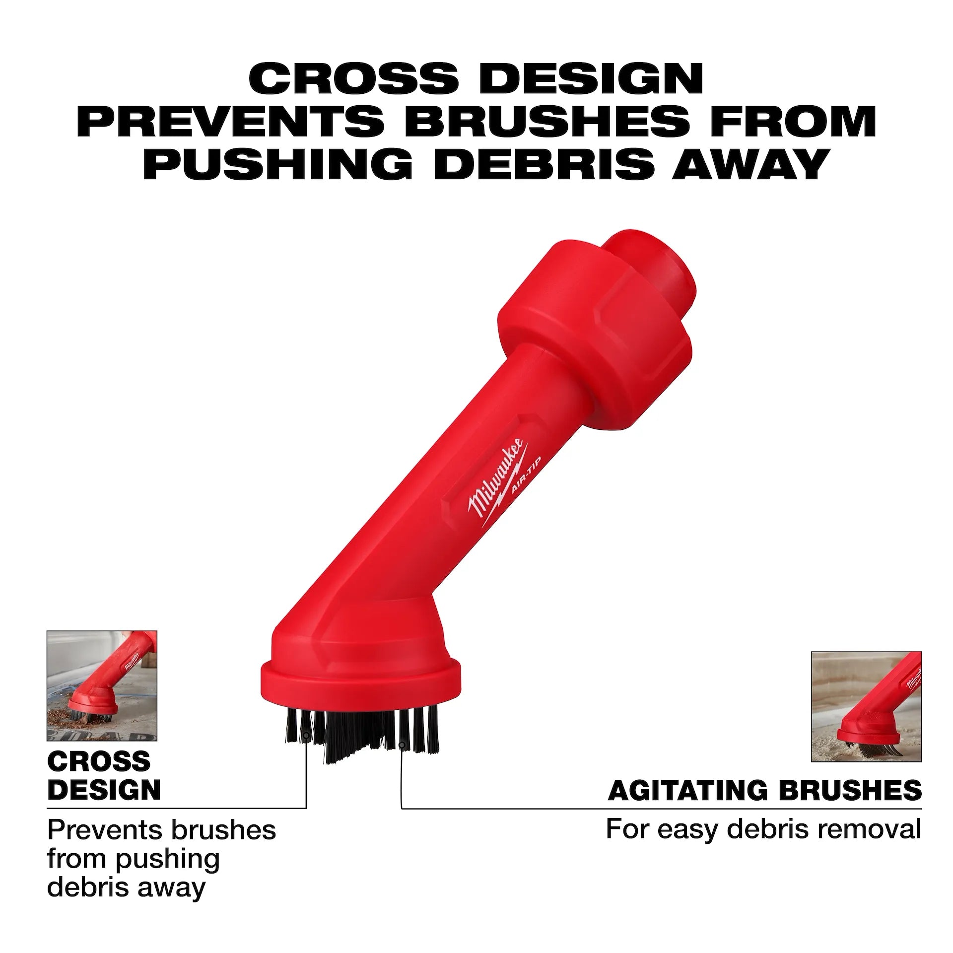 AIR-TIP™ Cross Brush Tool